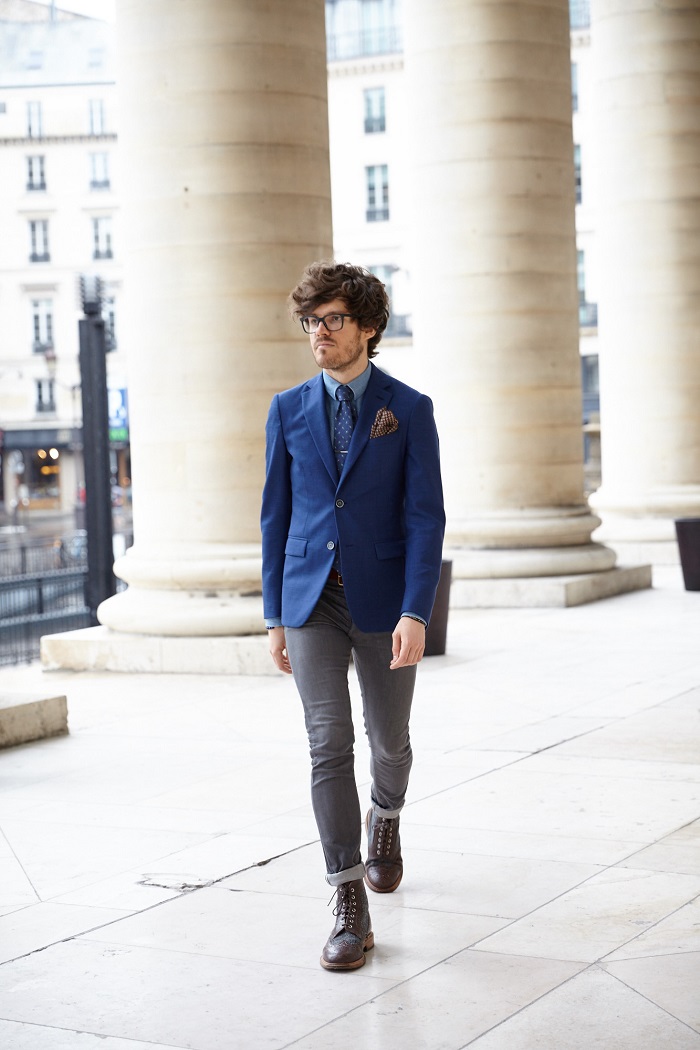 Florian streetstyle chemise chambray