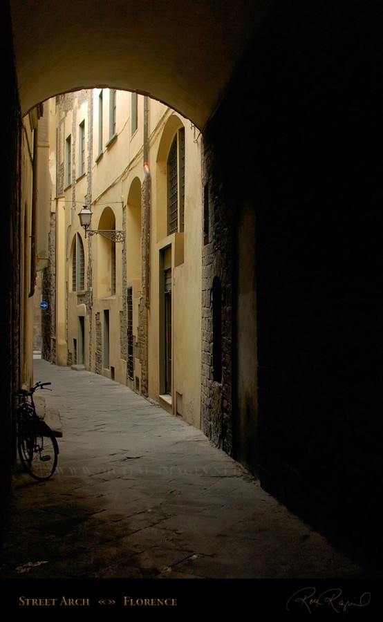 Rue pavée Florence
