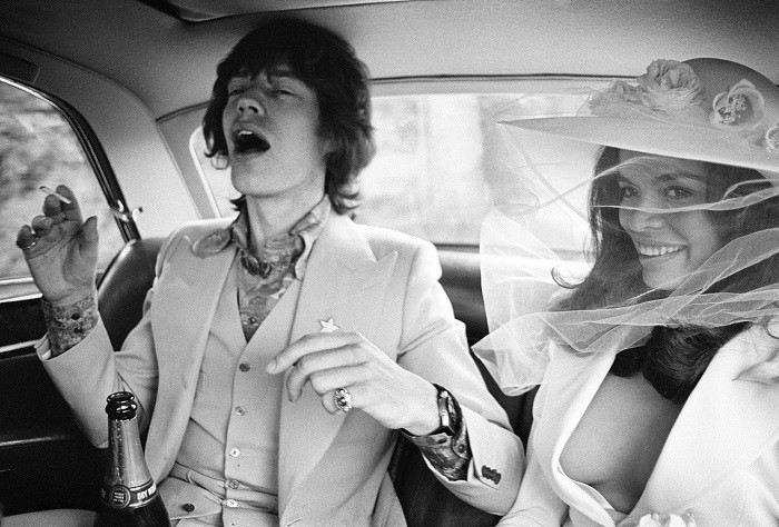 Mick et Bianca Jagger