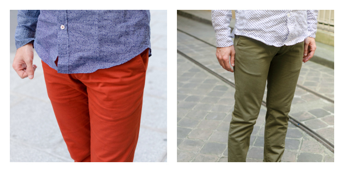 Onur - Chino Le Pantalon - Montage couleurs