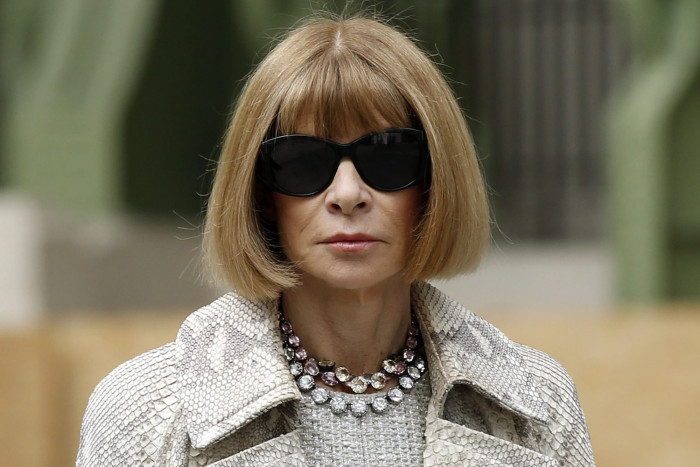 rédactrice en chef Vogue Anna Wintour américain mode lunettes de soleil 