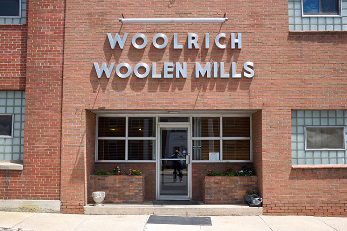 woolrich usine siège