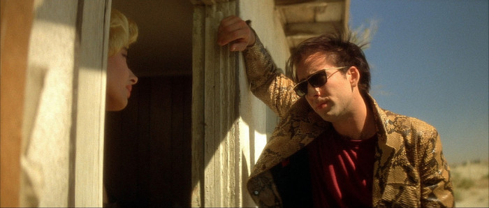 Nicolas Cage veste cuir python
