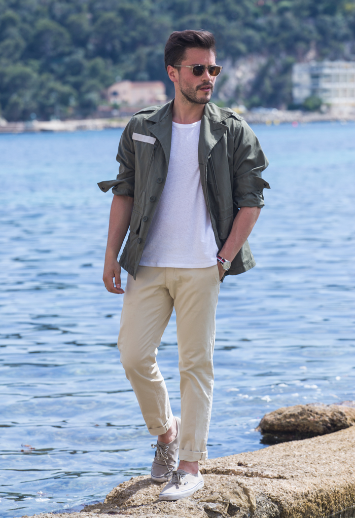 look inspiration militaire ete homme