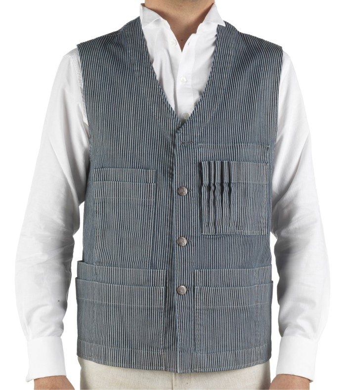 gilet multipoches workwear homme