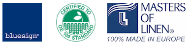 logos bluesign certified to OE 100 standard Masters of linen