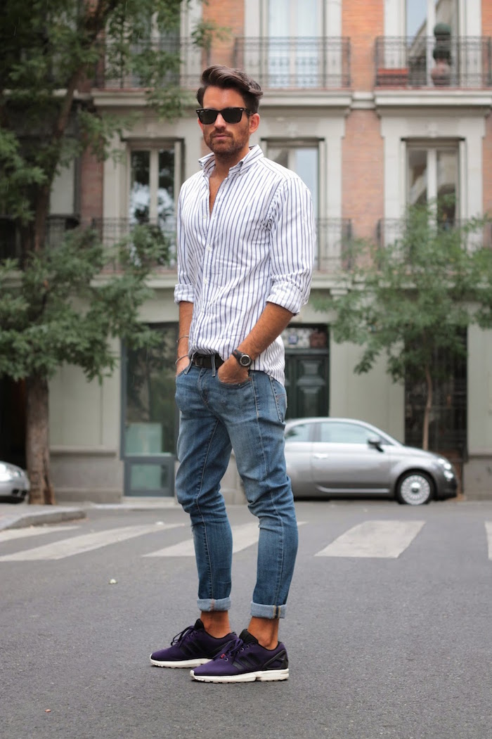 Hommes 'formel Noir Classique De Coupe Ajustée Pantalon Taille 34" 33" Long-utilisé 
