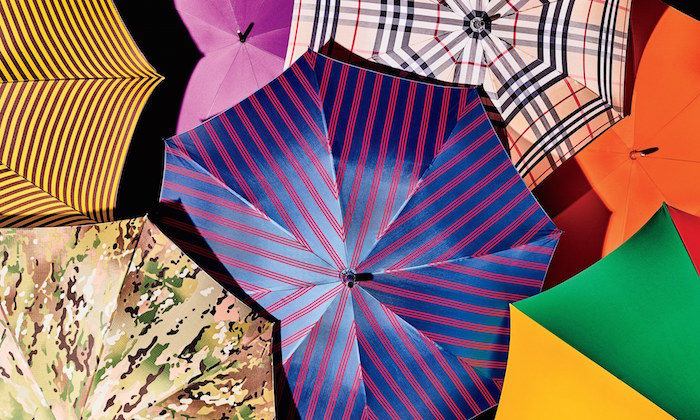 Parapluie pliant homme imprimé journal - La Fabrique de parapluies François  Frères