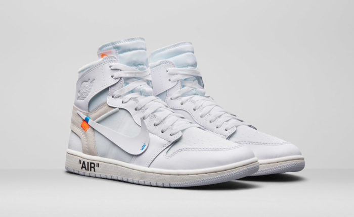 Sneakers collaboration entre Off-White et Nike, Air Jordan réinterprétation
