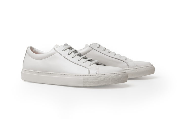 sneakers minimalistes blanches