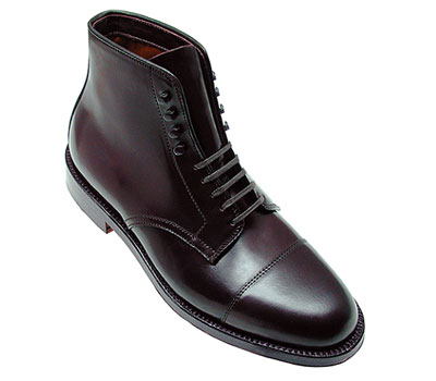 boots noires Alden cordovan