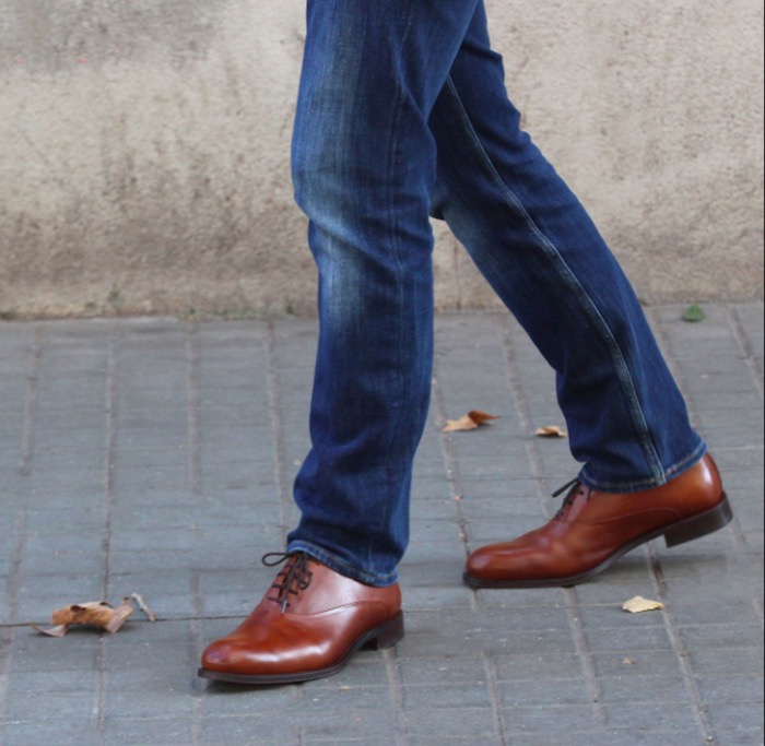 Laced shoes Santoni pour homme en coloris Marron Homme Chaussures Chaussures à enfiler Chaussures à boucles 