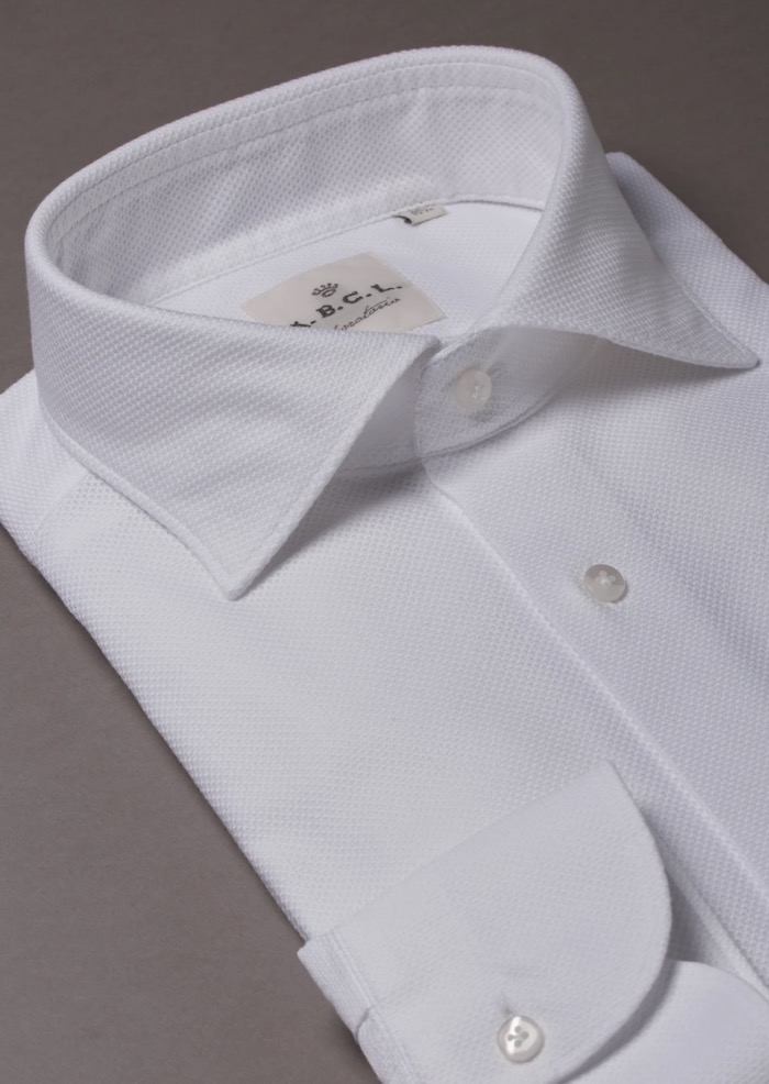 chemise blanc giro inglese