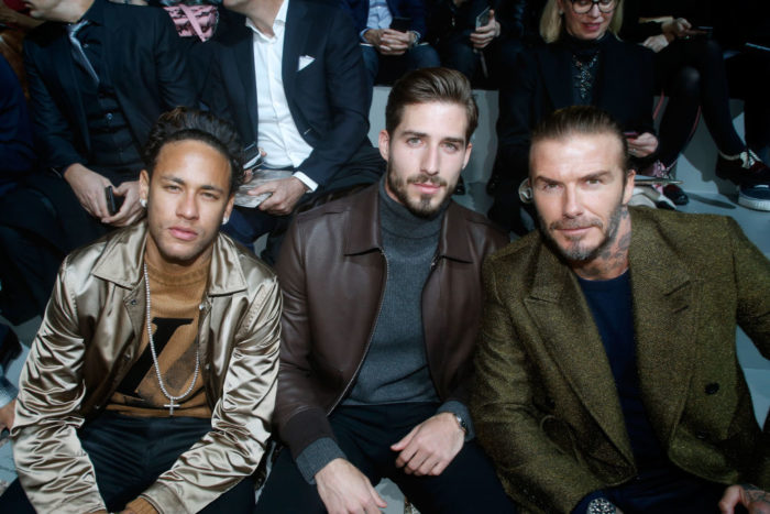 Neymar - Defile Homme Printemps-Ete 2018 Louis Vuitton dans le