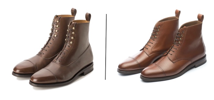 boots marron comparaison