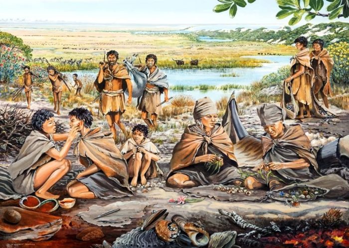 tribu prehistoire dessin