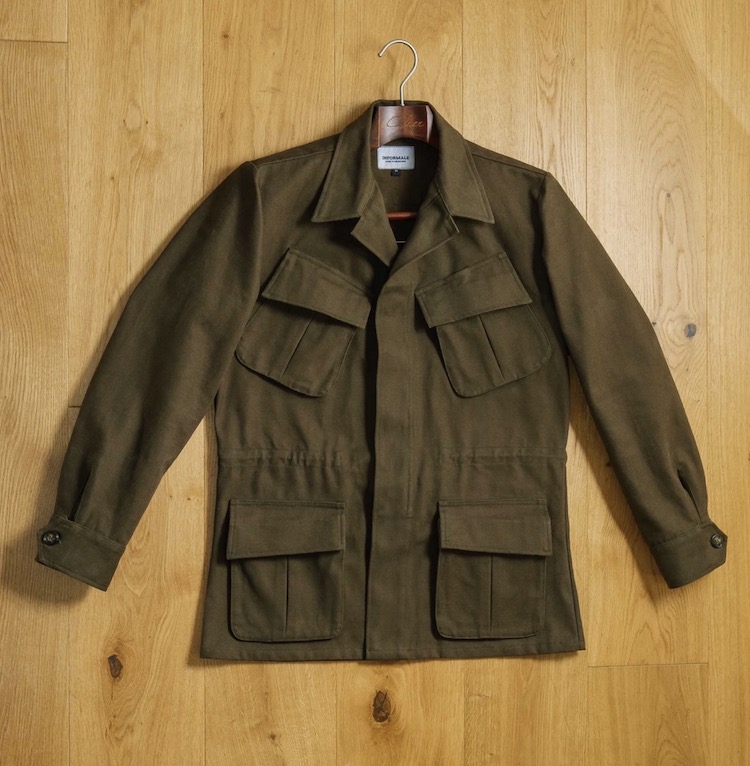 jungle jacket veste militaire vert