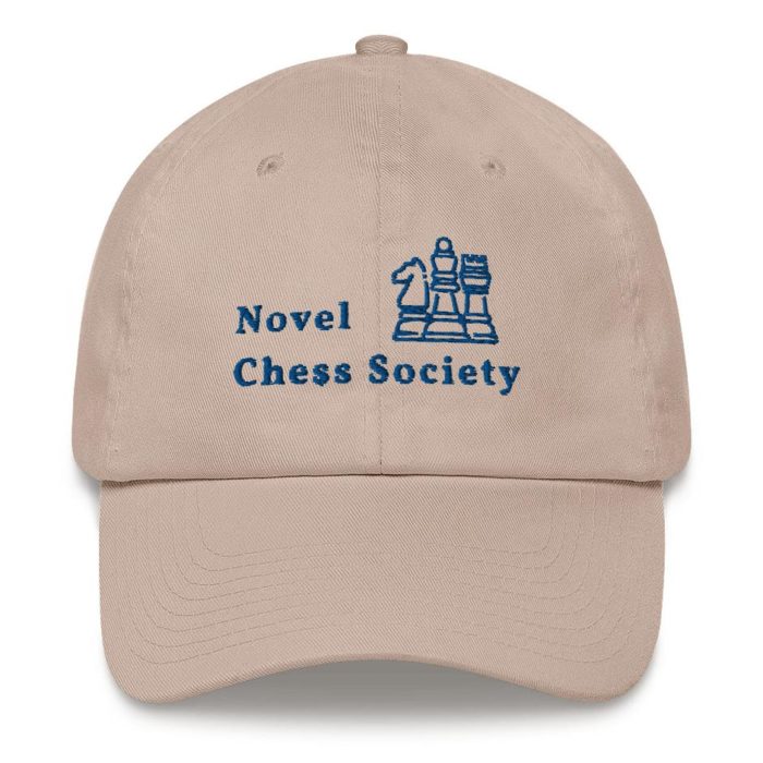 casquette beige novel chess club