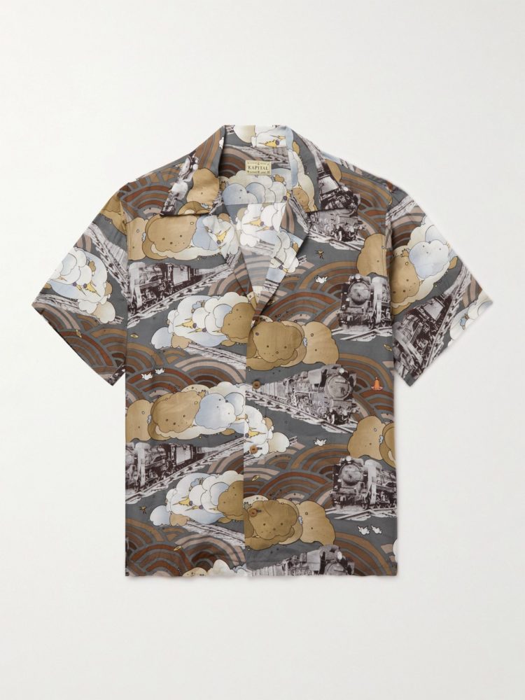 kapital chemisette motif japonais