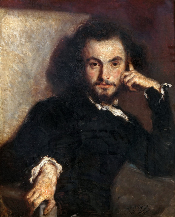 portrait Charles Baudelaire