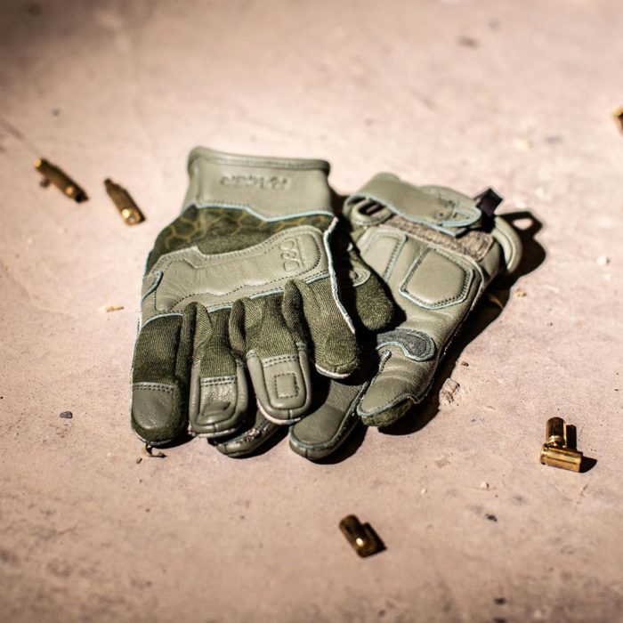 gant militaire vert racer tactical