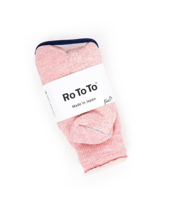 chaussettes rose