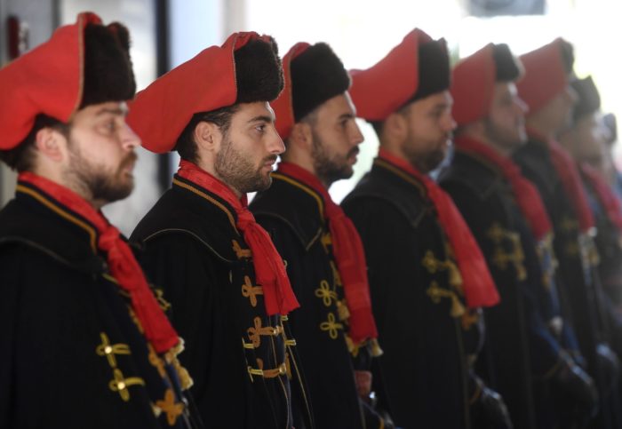 soldats croates uniforme traditionnel 